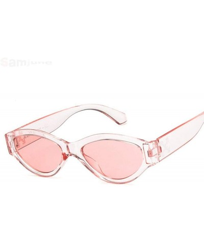 Aviator Cat Eye Sunglasses Women Fashion Brand Designer Rectangle Sun Glasses Ladies C1 - C2 - CY18Y5UMOZK $10.28
