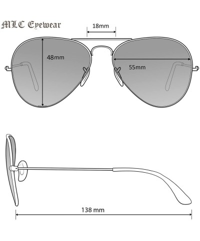 Aviator Metal Frame Aviator Clear Lens Glasses Fashion Eyewear UV400 - Cyber Silver - C312JNKJIQV $10.23