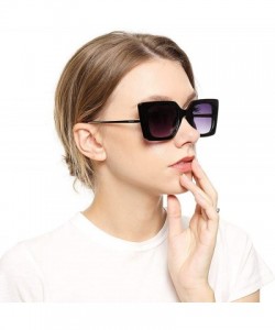 Butterfly Anti-Blue Block Light Pearl Inlay Arm Cat Eye Reading Glasses - Black Frame / Gray Lens - C418XMLA53I $13.45