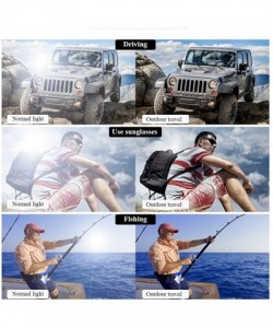 Round Vintage Style Round Sunglasses Retro for Traveling Cycling Fishing Driving - Gloden&gray - CN18DLY0O4H $34.66