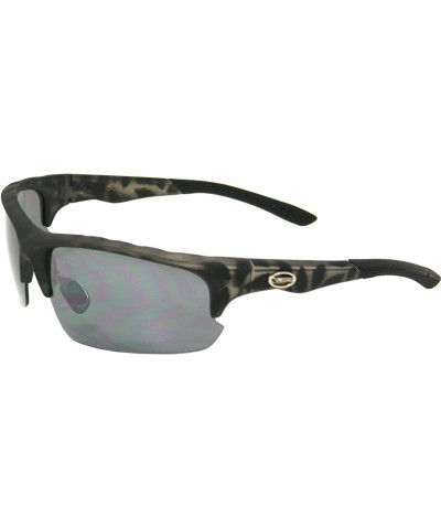 Sport Camouflage Camo Sport Hunting Sunglasses SA2242 - Grey - CL11LEPQW81 $21.32