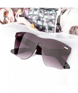 Square Square Sunglasses Women Fashion Men Brand Designer Modern Glasses UV400 01 - 1 - CT18YNDDK8C $17.30