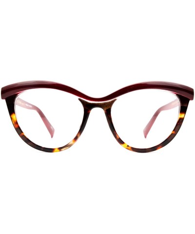 Butterfly Eyeglasses 7565 Butterfly Design - for Womens 100% UV PROTECTION - Black - CB192TGWIWL $35.87