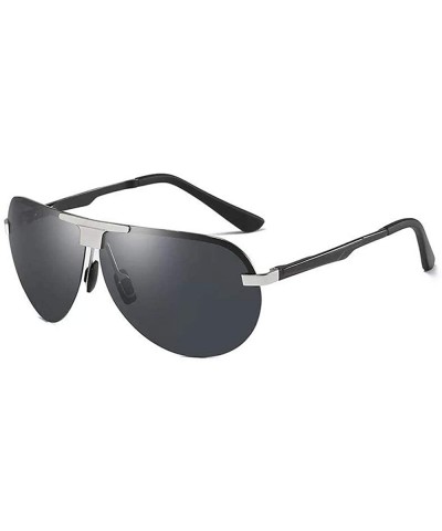 Rectangular Sunglasses Unisex retro Designer Style for men and women polarized uv protection Sun glasses - C718S2IM5DX $8.14