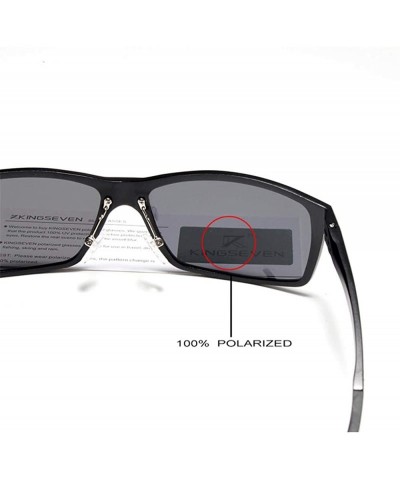 Oversized Men's 2020 aluminum-magnesium sunglasses driving mirror polarized glasses that man/woman UV400 - Dark Grey - CP1982...