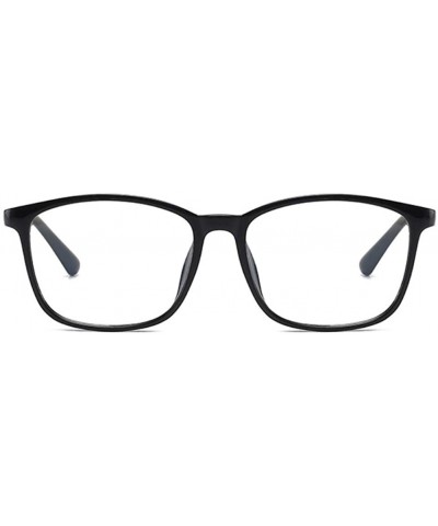 Square Eyestrain Photochromic Eyeglasses Sunglasses Magnification - Black 2 - C9197QU4AW0 $17.04