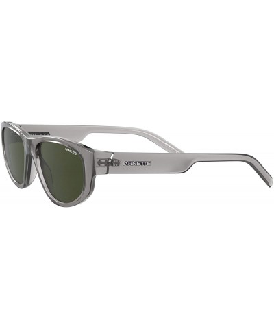 Sport Men's AN4269 Daemon Rectangular Sunglasses- Transparent Grey/Green- 54 mm - CA198OXWA6Z $60.68