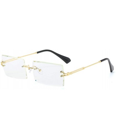 Sport Rimless Square Sunglasses-Photochromic Polarized Sun Glasses Fashion For Women - G - CL190EDZOA3 $69.75