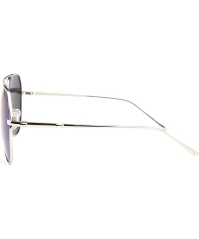 Aviator Mutil-typle Fashion Sunglasses for Women Men Made with Premium Quality- Polarized Mirror Lens - CZ19424QSXM $11.41