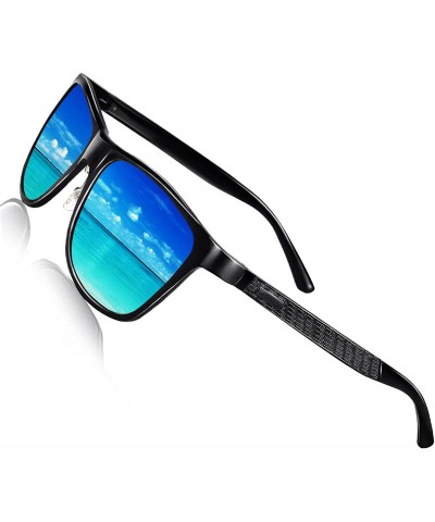 Wayfarer Driving Ultra Light Polarized Sunglasses for Men Women Al-Mg Metal Frame 100% UV400 protection Outdoor Sunglasses - ...
