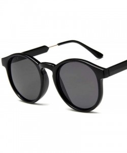 Aviator Retro Round Sunglasses Women Men Brand Design Transparent Female Sun Glasses 1 - 2 - CL18XGDLW3N $9.45