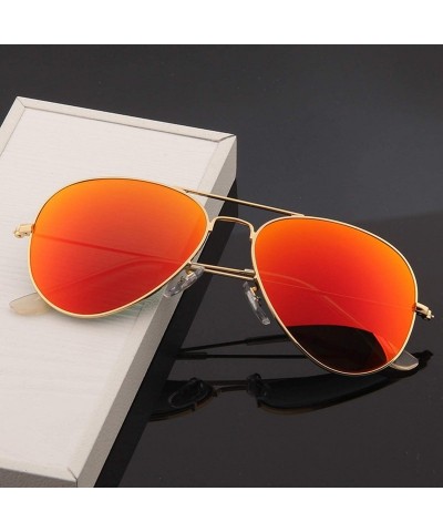 Oval Design Men Aviation Sunglasses Classic Women Driving Alloy Frame Polit Mirror Sun Glasses UV400 Gafas De Sol - CY1984XTE...