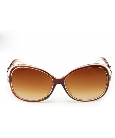 Oversized Glasses- Fashion Women Men Double Ring Decoration Shades Sunglasses Integrated UV - 3897f - CO18RS66MGL $7.99