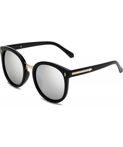 Oversized Men/Women UV Protection oversized polarized sunglasses - Black - CC180DACDOX $31.65