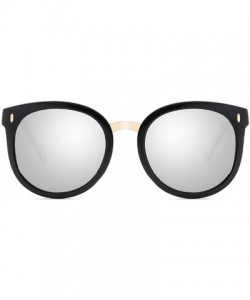 Oversized Men/Women UV Protection oversized polarized sunglasses - Black - CC180DACDOX $17.88