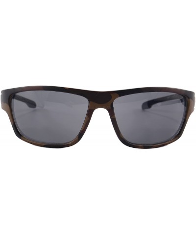 Sport Men's Riding Cyling Sunglasses UV Protection Dark Lens Driving Fishing Glasses- SH201 - Camouflage - CS122L6056B $7.91