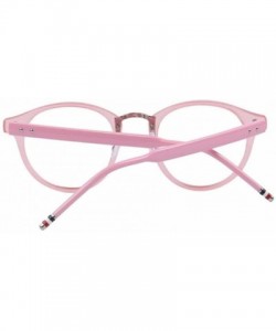 Rimless Women Rivet Cat Eye Eyeglasses Frames Optical Dot Patchwork Legs Glasses - Pink - CF17YZQW4XD $9.12