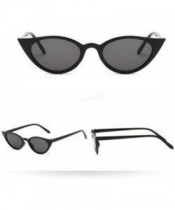 Cat Eye Women Vintage Cat Eye Irregular Shape Sunglasses Eyewear Retro Unisex - E - CD18Q3TM629 $10.52