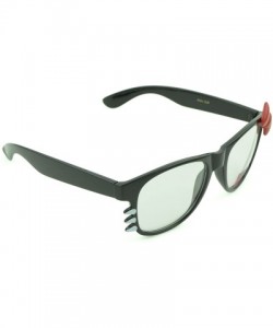 Oval Women's Kitty Style Sunglasses with Whisker or Bow Accent - Black-kitty1 - CG12D1CQD7J $11.05