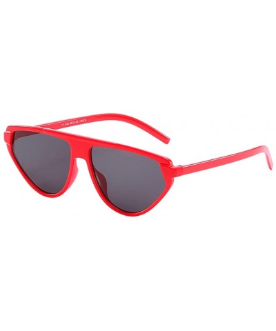 Sport Unisex Sunglasses-womens mens Vintage Stylish Square Lens Eyewear Polarized sport Sunglasses Driving UV Blocking - CV18...