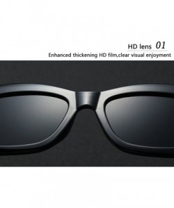 Wayfarer Fashion Rectangle UV Protection Sunglasses for Women Swimming Pool Driving - White&pink - CA18G7ZW73X $9.25