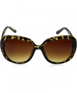 Oversized Oversized Women's Polarized Oval Sunglasses - Tort- Gradientbrown - C212MA49HJD $11.46