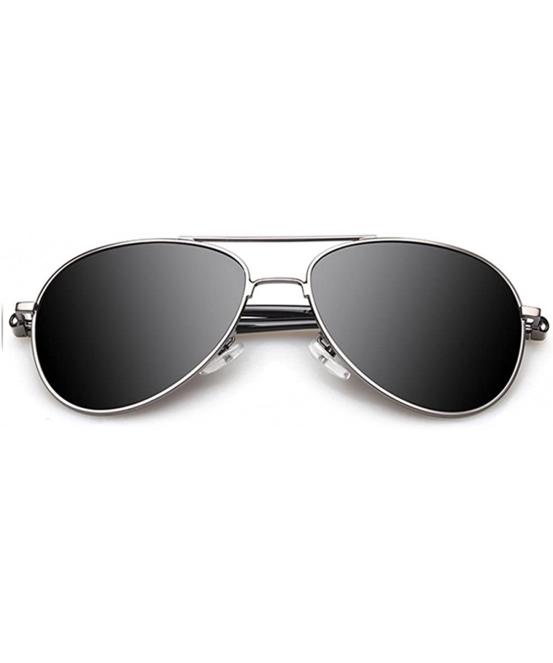 Aviator Beckham Same Item Sunglasses Hoolywood Star Best Love Cylinder Bridge Aviator Lens 66mm - Silver/Black - CL11AQ7S48N ...