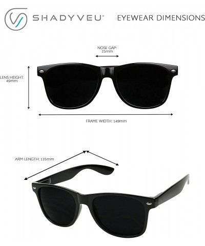Sport Super Dark Round Sunglasses UV Protection Spring Hinge Classic 80's Shades Migraine Sensitive Eyes - CZ18I5E9C4L $21.12