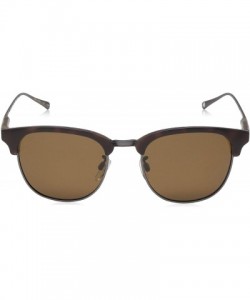 Square Life is Good Unisex-Adult Crater Lake Polarized Square Sunglasses - Matte Dark Tort - CU18RLAXERZ $29.00