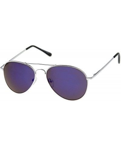 Aviator Premium Full Mirrored Aviator Sunglasses w/Flash Mirror Lens (Ice Revo Each) - CE116RH630N $10.00