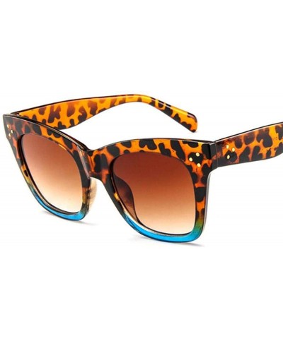 Aviator 2019 Fashion Cat Eye Leopard Sunglasses Vintage Women Brand Designer Plastic C2 - C6 - C418YZWSKGT $11.01