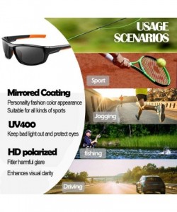 Sport Polarized Sunglasses for Men Women Camo Frame Fishing Sports glasses outdoor Hunting UV Protection sunglasses - C1196RO...