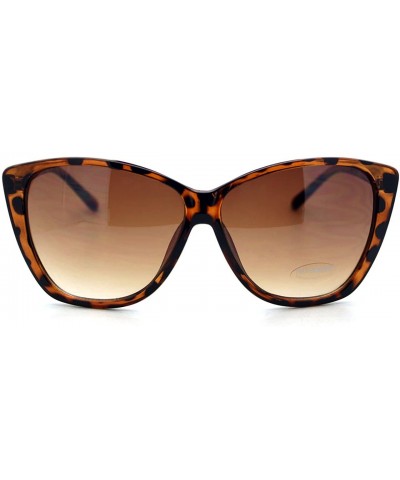 Butterfly Oversized Square Butterfly Frame Sunglasses Womens Fashion Eyewear - Tortoise - CN122DPJ9XF $10.48
