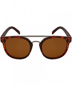 Oval Vintage Round Horn Rim Sunglass Women Oval Sunglasses for Men 53110-FLSD - CP18MD4S5T3 $18.89