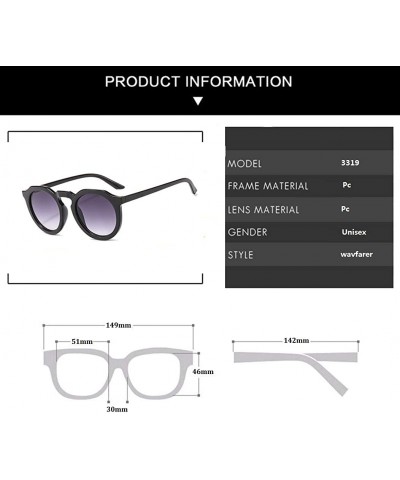 Wayfarer Fashion Sunglasses for Women Men Street Snap Wayfarer Nonpolarized UV Protection Glasses MLS3319 - Yellow - CD18SZWA...