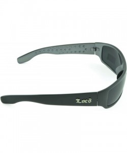 Oval Gangster Sunglass Hardcore Dark Lens Sunglasses Men Women - Gray - C412D1PG9C5 $12.33
