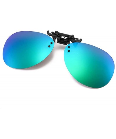 Aviator Polarized Sunglasses Fishing Driving Prescription - Green-aviator - CM18OW3ESYK $8.94