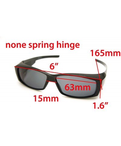 Oversized 1 Sale Fitover Lens Covers Sunglasses Wear Over Prescription Glass Polarized St7659pl - C1189Y4NEDK $19.85