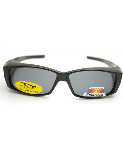 Oversized 1 Sale Fitover Lens Covers Sunglasses Wear Over Prescription Glass Polarized St7659pl - C1189Y4NEDK $19.85