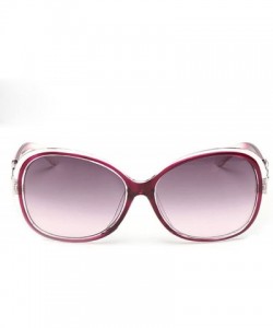 Aviator Glasses- Fashion Women Men Double Ring Decoration Shades Sunglasses Integrated UV - 3897h - C518RS5Z70X $11.06