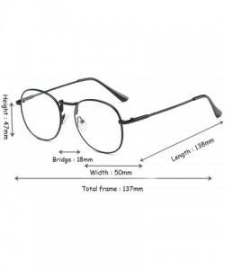 Round Men women retro glasses full frame round resin lenses myopia glasses - Black - CT18EA5IM3N $53.62