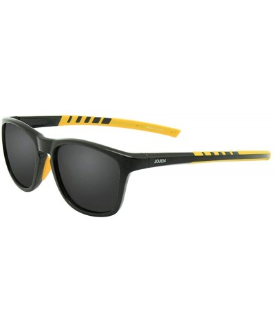 Round Polarized Sports Sunglasses for men women Baseball Running Cycling Fishing Golf Tr90 ultralight Frame JE001 - CM18LCGGW...