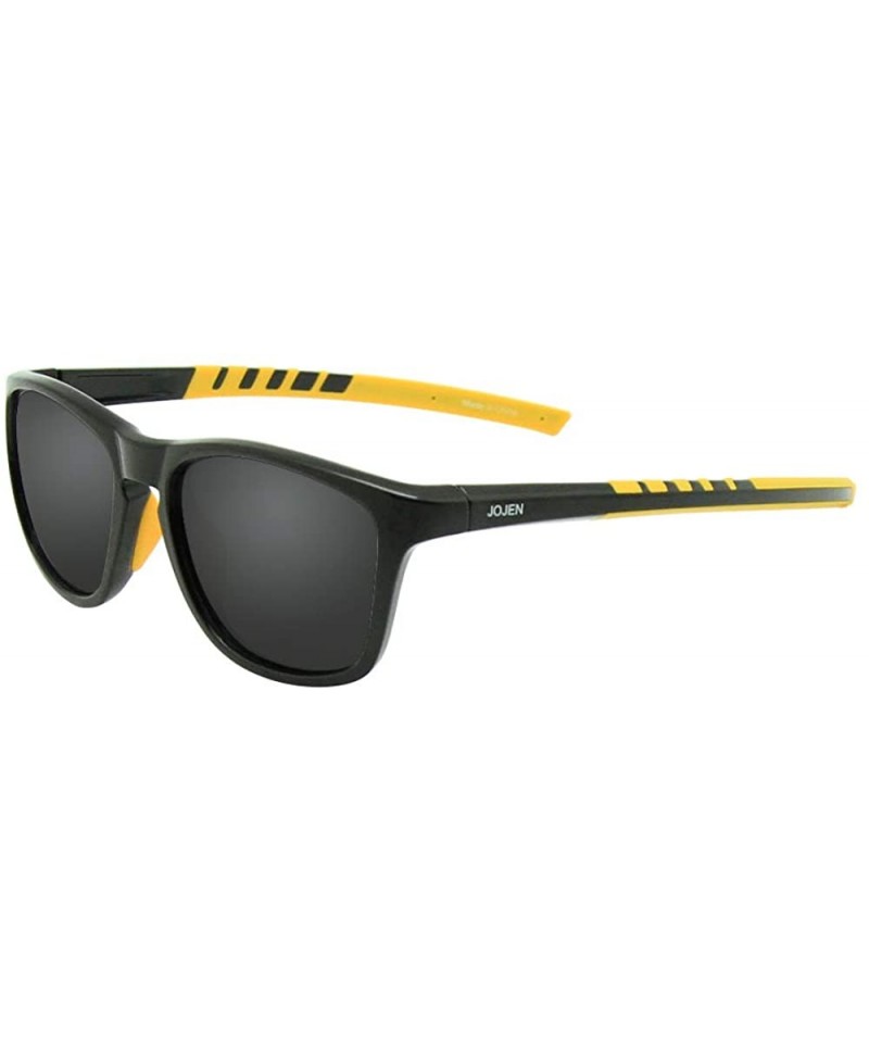 Round Polarized Sports Sunglasses for men women Baseball Running Cycling Fishing Golf Tr90 ultralight Frame JE001 - CM18LCGGW...