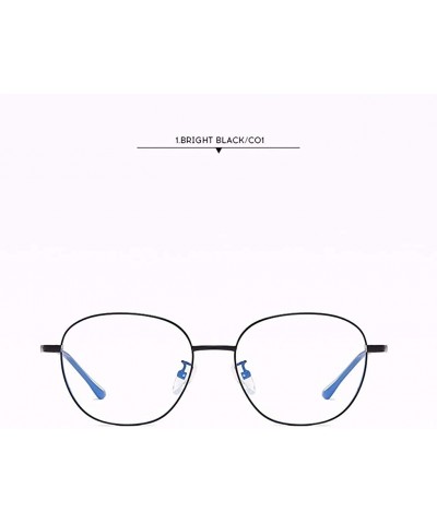 Square Computer Reading Glasses Lighweight Metal Frame Blue Light Blocking Readers for Men Women Business Work - C4199GSK6ND ...