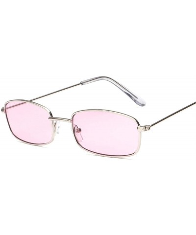 Oversized 90s Metal Men Retro Driving Glasses Female Red Pink Lens Glasses Vintage Ladies Outdoor Eyeglasses UV400 - C6 - CB1...