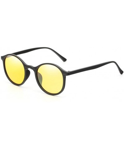 Round Unisex Polarized Sungalsses Men Women Vintage Round Cool Sunglasses Goggles Glasses UV400 Anti- Glare Fashion - C8199OK...
