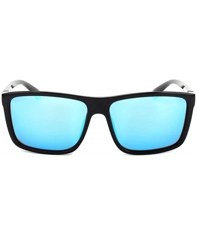 Square Vintage Style Sunglasses Men Classic Male Square Glasses Y6625 C1 BOX - Y6625 C3 Box - CO18XEC6RDX $13.13