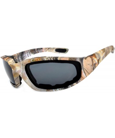 Sport Motorcycle CAMO Padded Foam Sport Glasses Colored Lens One Pair - Camo2_smoke_lens_polarized_brown-frame - CP182L6ZDAD ...