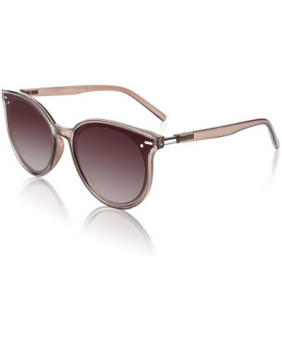 Cat Eye Polarized Sunglasses for Women Sun Glasses Fashion Oversized Shades S85 - CH18UC8O4DK $27.81