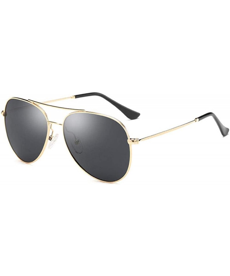 Rimless Polarized Gradient Light Color Fashion Men'S Sunglasses Driving Sunglasses Driver Mirror - CD18X9ULADT $35.21